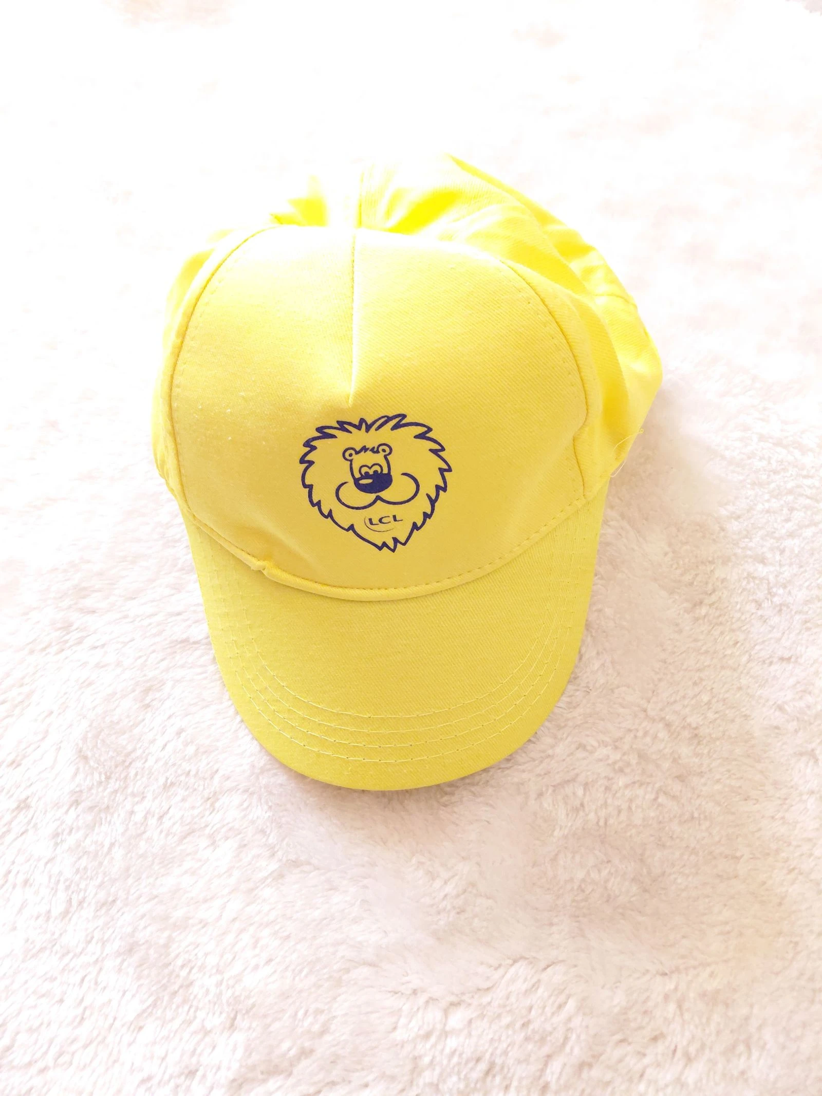 Casquette jaune lion lcl tour de france neuve 